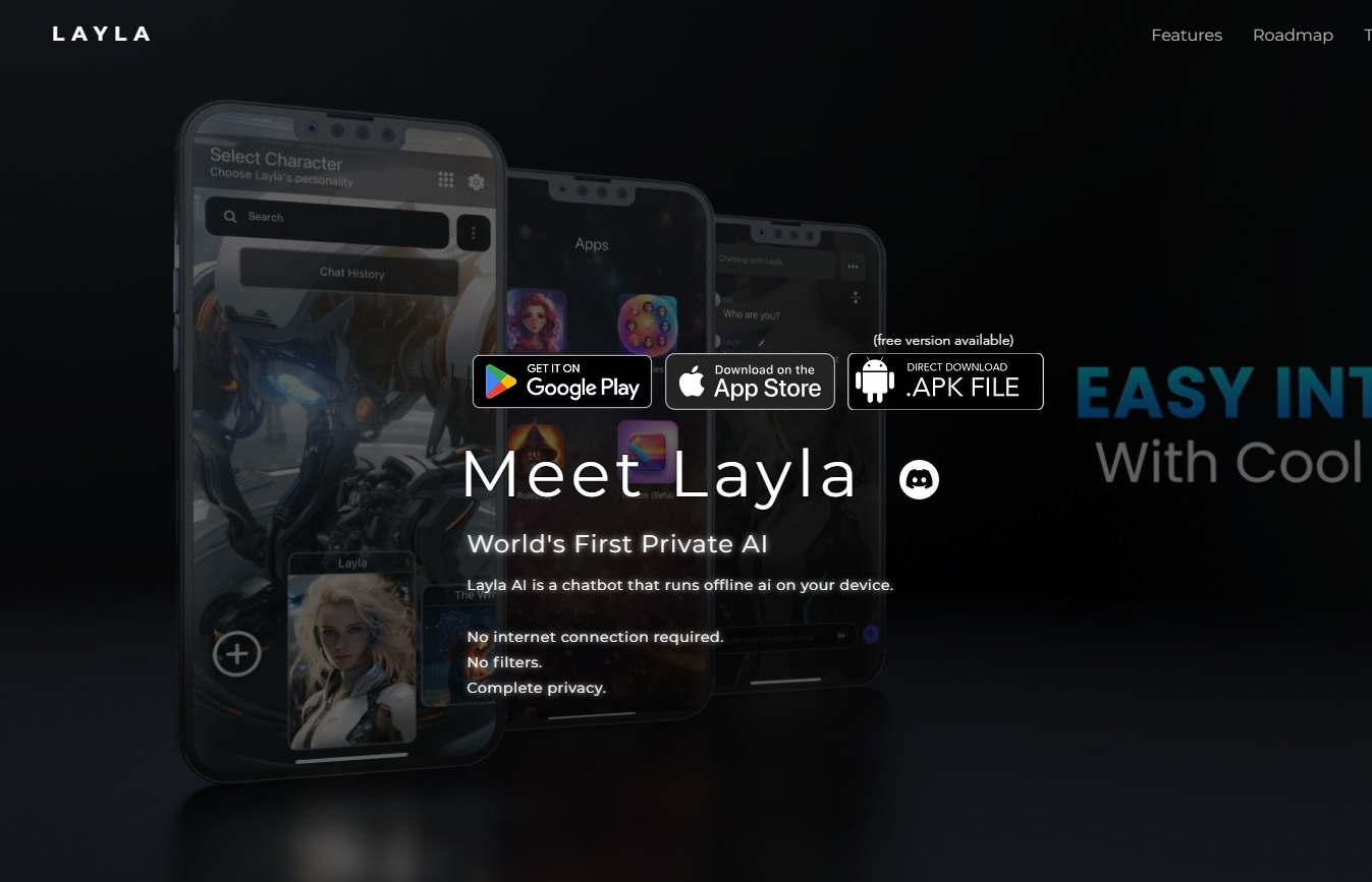 AI chatbot app for Android offline - Layla AI local AI chatbot Android conversation quality test