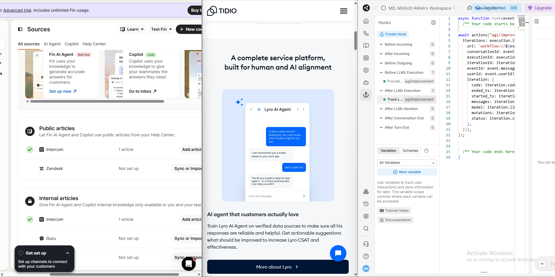 ai chatbot platform comparison dashboard 2026