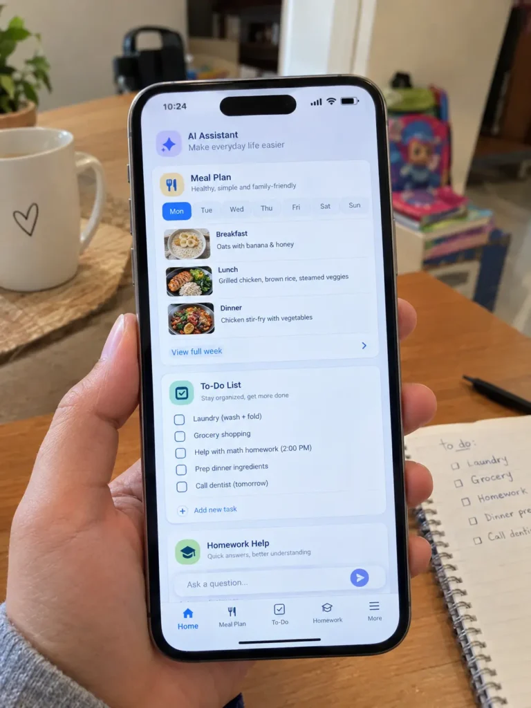 AI tools for stay at home moms