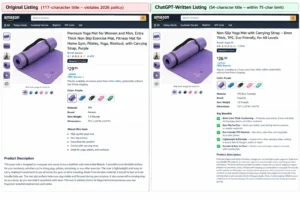how to use ChatGPT to write Amazon product listings free 2026